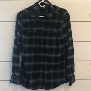 George, Button Down, Flannel Shirt, Very Good Condition